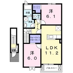 フレ　フュチュールの物件間取画像